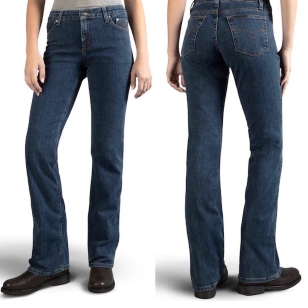 Harley-Davidson Women's Boot Cut Jeans - Blue